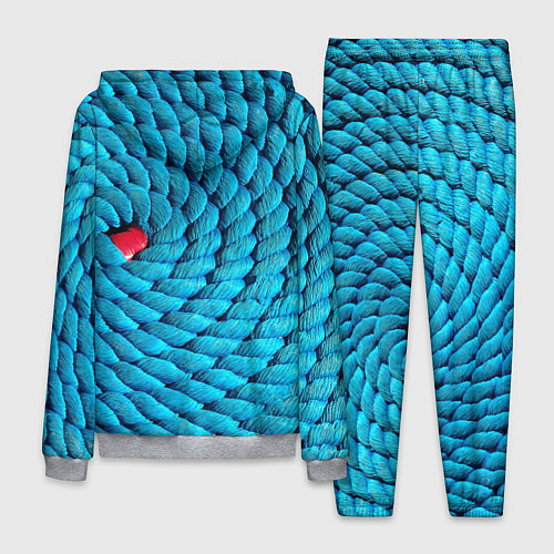 Мужской костюм Спираль - минимализм / 3D-Меланж – фото 2