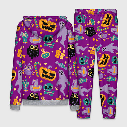 Мужской костюм Happy Halloween - holiday pattern / 3D-Меланж – фото 2