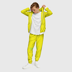 Костюм мужской Киберпанк - Лого Дэвида, цвет: 3D-белый — фото 2