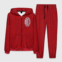 Костюм мужской AC Milan отпечатки, цвет: 3D-красный