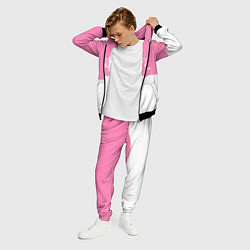 Костюм мужской Stray Kids pink and white, цвет: 3D-черный — фото 2