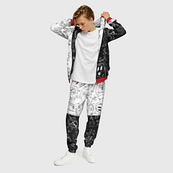 Костюм мужской Dead inside mood ZXC, цвет: 3D-красный — фото 2