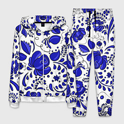 Костюм мужской Гжель, цвет: 3D-белый
