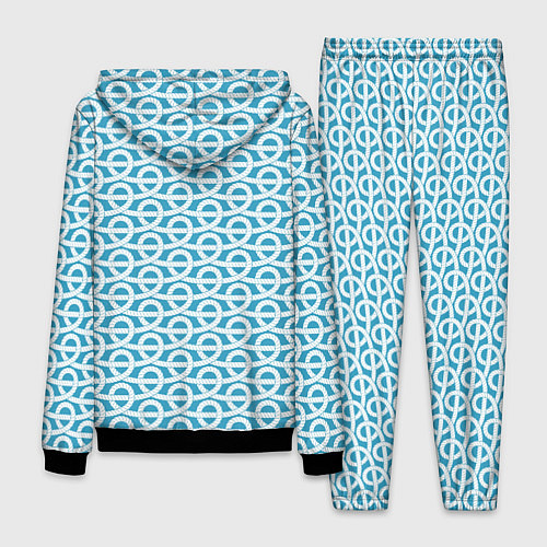 Мужской костюм Узел верёвочный / 3D-Черный – фото 2