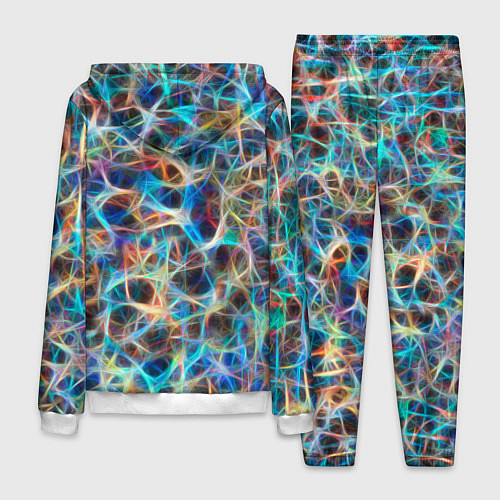 Мужской костюм Нейро космос / 3D-Белый – фото 2