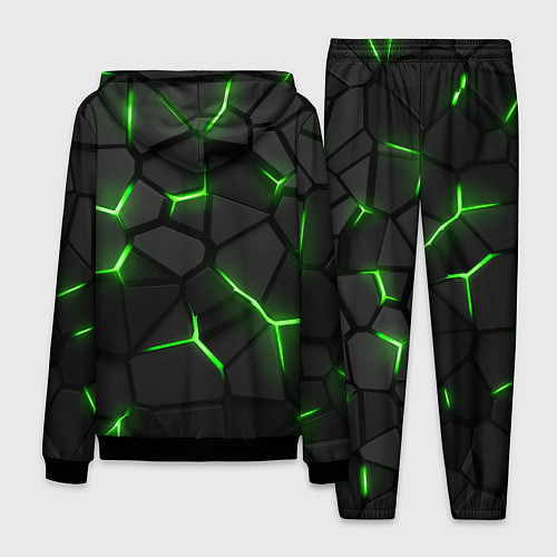 Мужской костюм Razer neon logo / 3D-Черный – фото 2