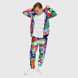 Костюм мужской Птички, снежинки и заячьи ушки, цвет: 3D-черный — фото 2