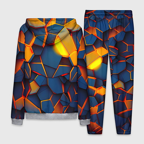 Мужской костюм Плитки со свечением / 3D-Меланж – фото 2
