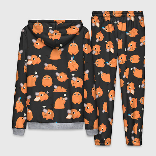 Мужской костюм Chainsaw Man - Почита паттерн / 3D-Меланж – фото 2