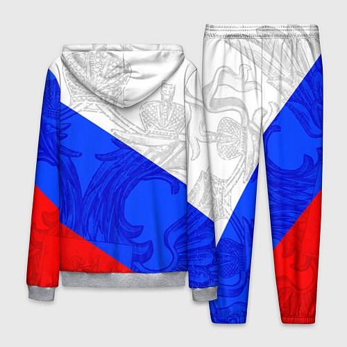 Мужской костюм Сердечко - Россия / 3D-Меланж – фото 2