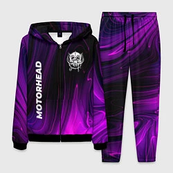 Костюм мужской Motorhead violet plasma, цвет: 3D-черный