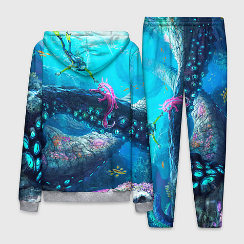 Мужской костюм Подводный мир сабнавтики / 3D-Меланж – фото 2