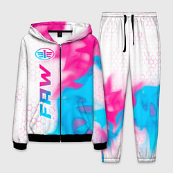 Костюм мужской FAW neon gradient style: по-вертикали, цвет: 3D-черный