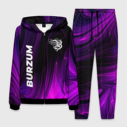 Мужской костюм Burzum violet plasma