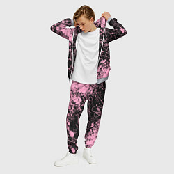 Костюм мужской Блэкпинк - автографы, цвет: 3D-меланж — фото 2
