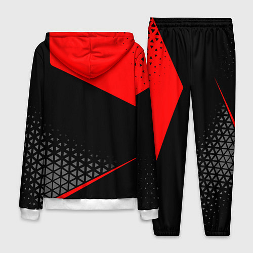 Мужской костюм Ауди - sportwear / 3D-Белый – фото 2