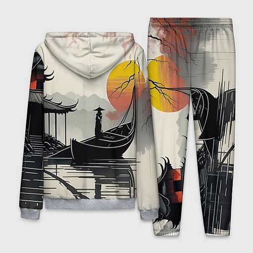 Мужской костюм Красота Японии / 3D-Меланж – фото 2