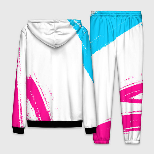 Мужской костюм Nine Inch Nails neon gradient style: надпись, симв / 3D-Черный – фото 2