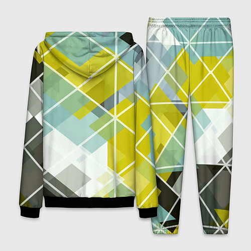 Мужской костюм Твой стиль геометрия / 3D-Черный – фото 2