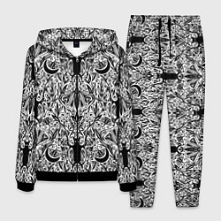 Костюм мужской Bats and moths - gothic pattern, цвет: 3D-черный