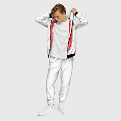 Костюм мужской Красная славянская вышиванка, цвет: 3D-черный — фото 2