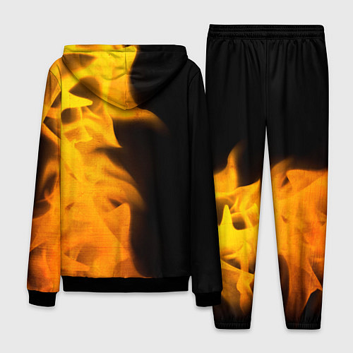 Мужской костюм Geely - gold gradient: по-вертикали / 3D-Черный – фото 2