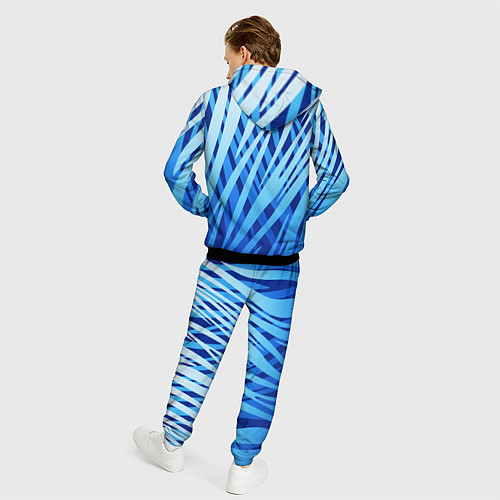 Мужской костюм Volkswagen - синий камуфляж / 3D-Черный – фото 4