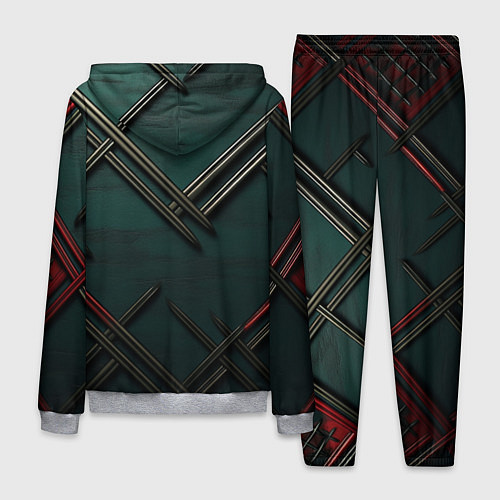 Мужской костюм Диагональный узор в шотландском стиле / 3D-Меланж – фото 2