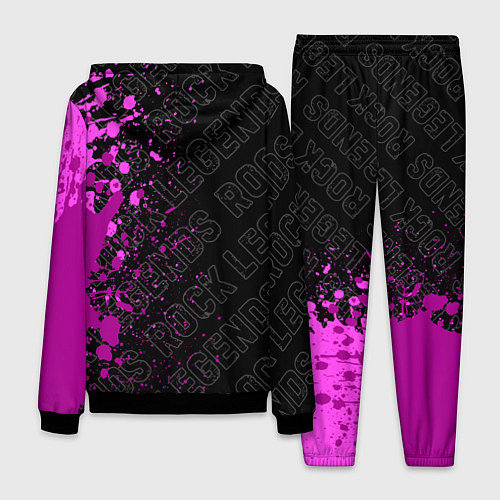 Мужской костюм Nine Inch Nails rock legends по-вертикали / 3D-Черный – фото 2