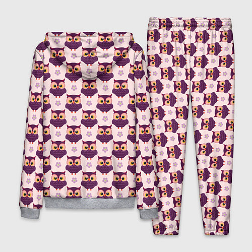 Мужской костюм Сова и цветок / 3D-Меланж – фото 2