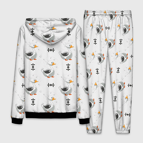 Мужской костюм Гусь и фигуры / 3D-Черный – фото 2