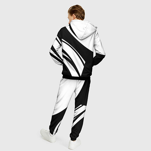 Мужской костюм Scania дальнобойщик / 3D-Черный – фото 4