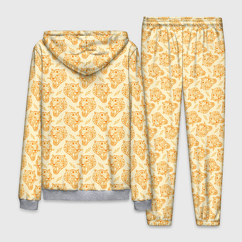 Мужской костюм Рычания тигра / 3D-Меланж – фото 2