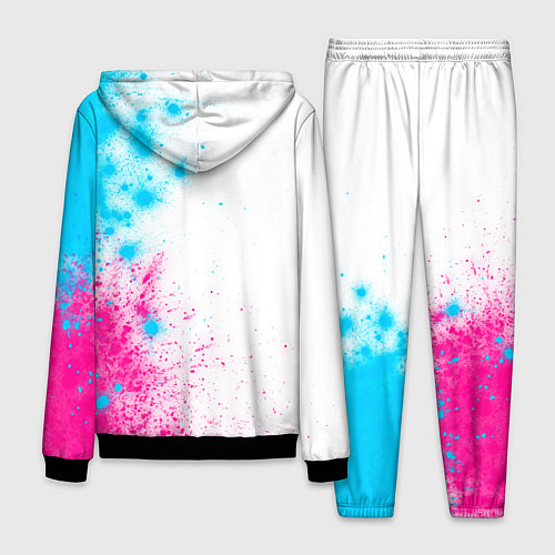 Мужской костюм Five Finger Death Punch neon gradient style по-вер / 3D-Черный – фото 2