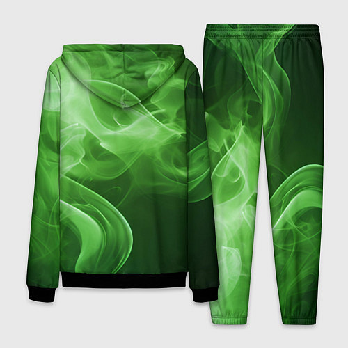 Мужской костюм Зеленый дым / 3D-Черный – фото 2