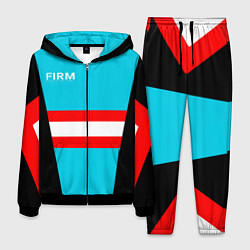 Костюм мужской FIRM спортик 80е, цвет: 3D-черный