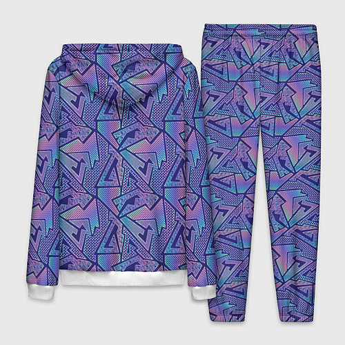Мужской костюм Neon pattern / 3D-Белый – фото 2