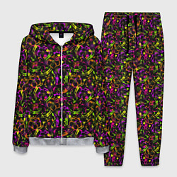 Мужской костюм Color bright pattern