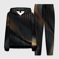Костюм мужской Черная роскошь золото, цвет: 3D-черный