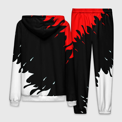Мужской костюм Manchester United flame fc / 3D-Белый – фото 2