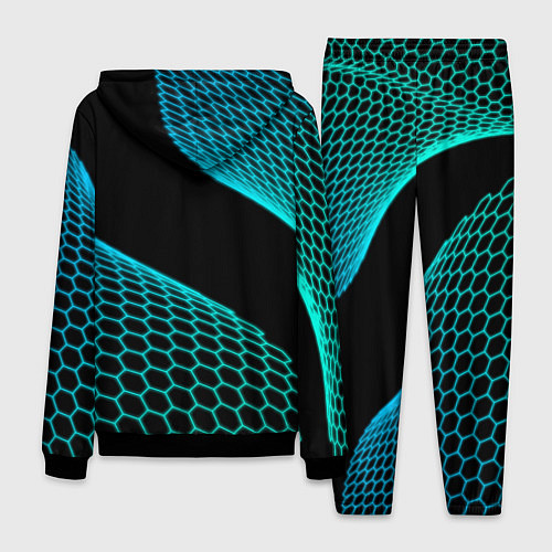 Мужской костюм Brighton football net / 3D-Черный – фото 2