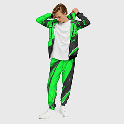 Костюм мужской Leeds United sport green, цвет: 3D-черный — фото 2
