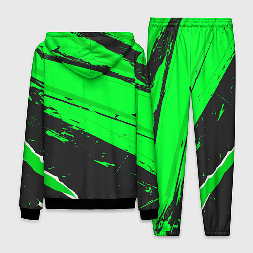 Мужской костюм Napoli sport green / 3D-Черный – фото 2