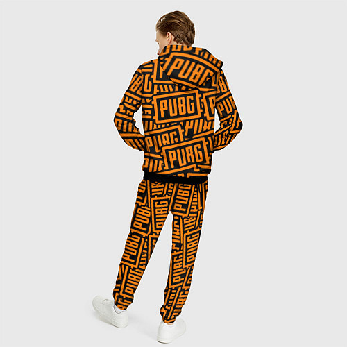 Мужской костюм PUBG pattern game / 3D-Черный – фото 4