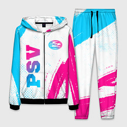 Костюм мужской PSV neon gradient style вертикально, цвет: 3D-черный