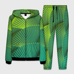 Костюм мужской Объемные веерные столбики, цвет: 3D-черный