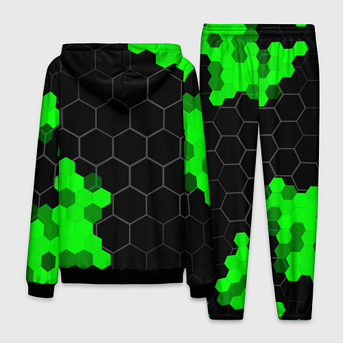 Мужской костюм Chrysler green sport hexagon / 3D-Черный – фото 2