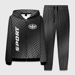 Костюм мужской FAW sport carbon, цвет: 3D-черный