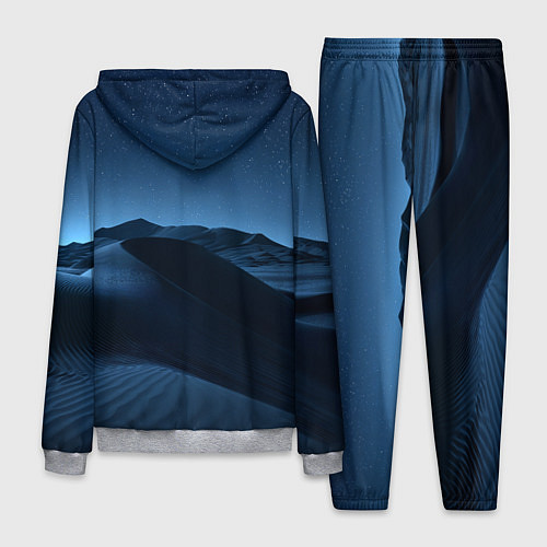 Мужской костюм Дюна - звездное небо / 3D-Меланж – фото 2