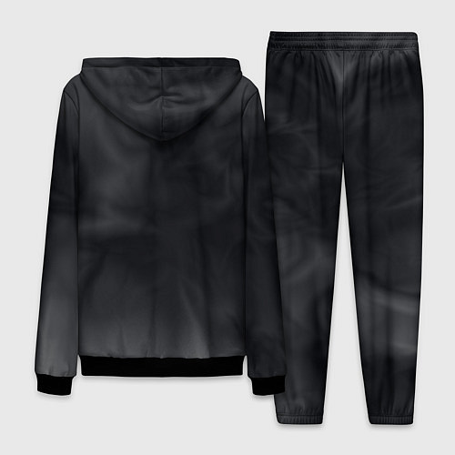 Мужской костюм Тёмный серый дымчатый / 3D-Черный – фото 2